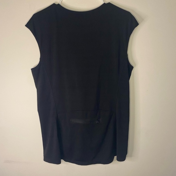Women’s Athleta Black Tank Top With Back Pocket Size XLT - Picture 6 of 12